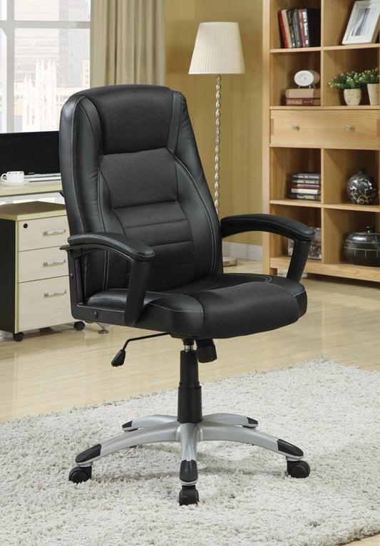 G800209 Casual Black Office Chair Coaster Z2 Premium