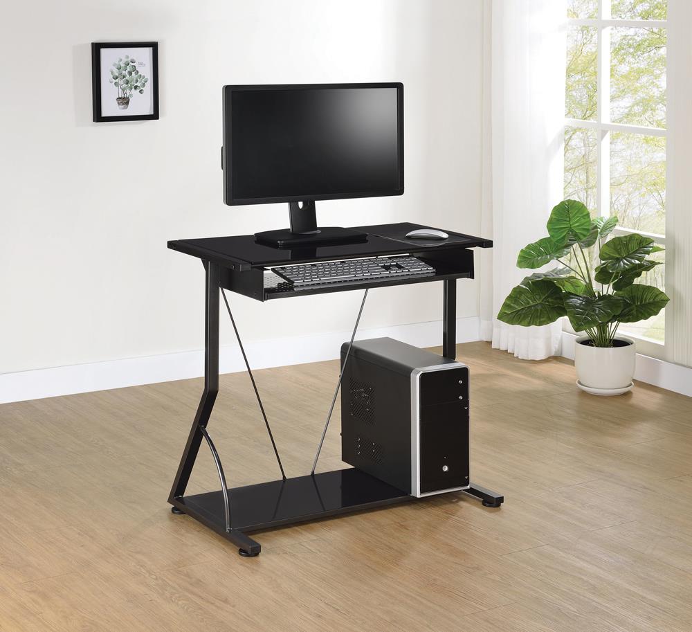 Transitional Computer Desk Coaster Z2 Premium