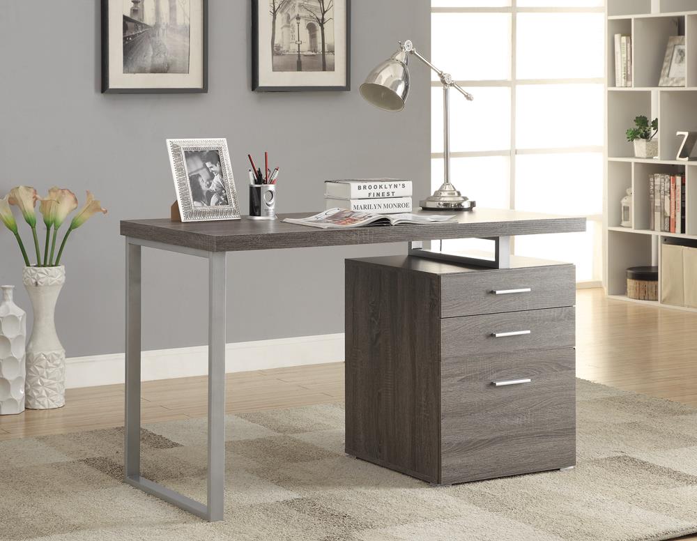 G800520 Contemporary Weathered Grey Writing Desk Coaster Z2 Premium