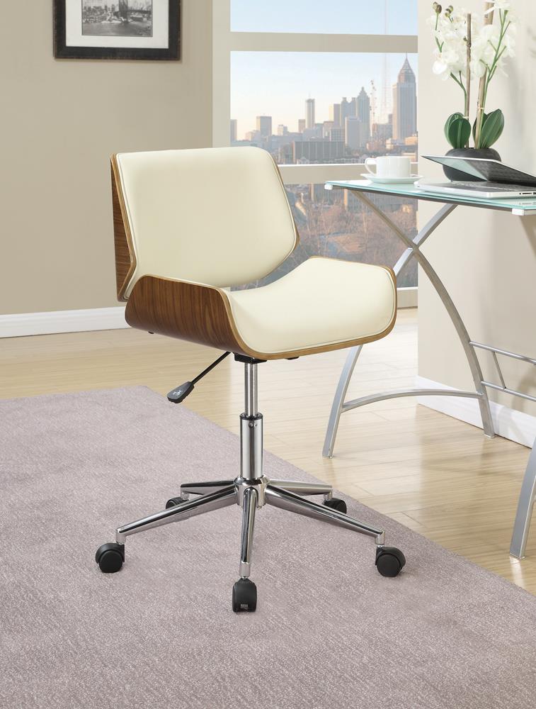 Modern Ecru Office Chair Coaster Z2 Premium