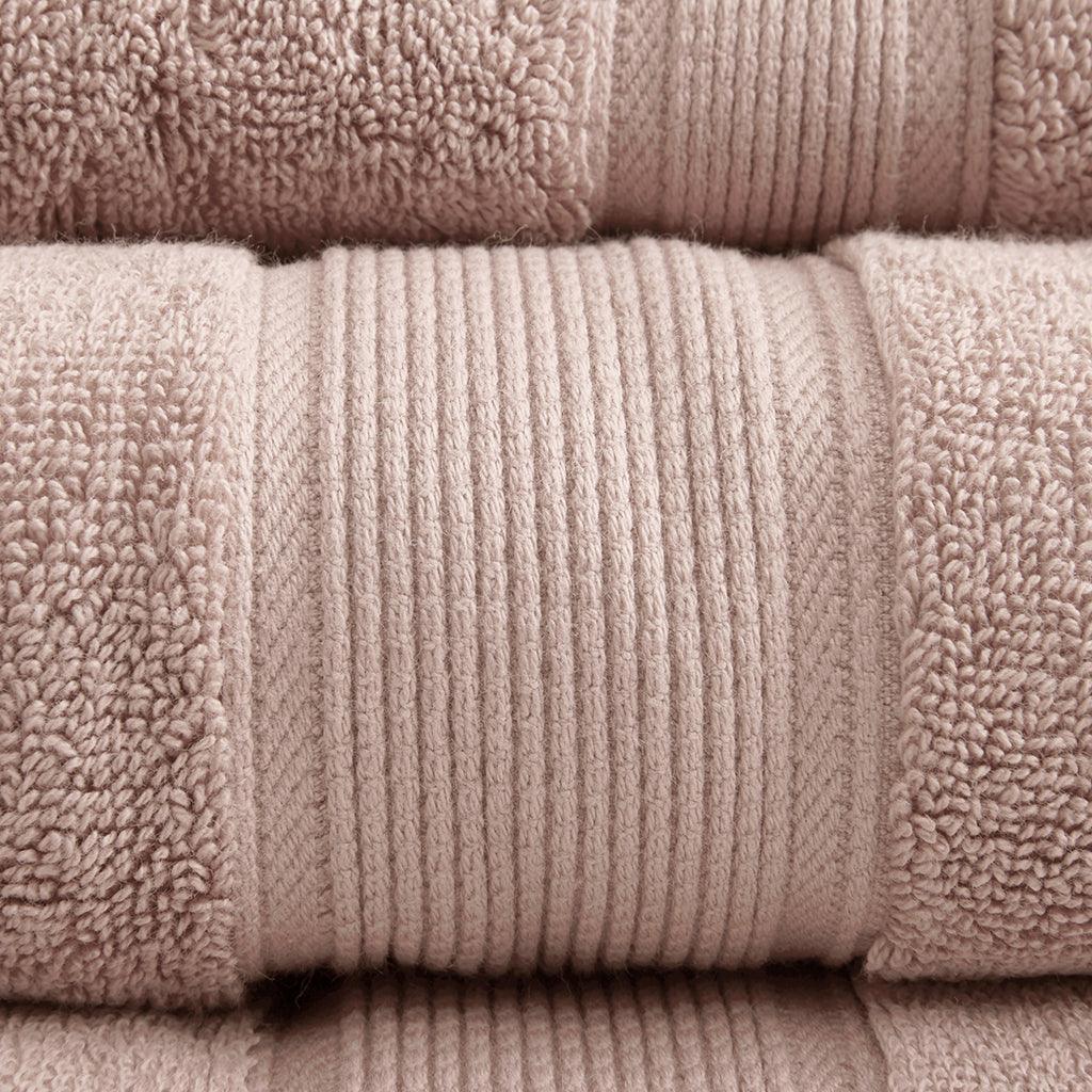 800GSM 8-Piece Towel Set Blush Olliix.com