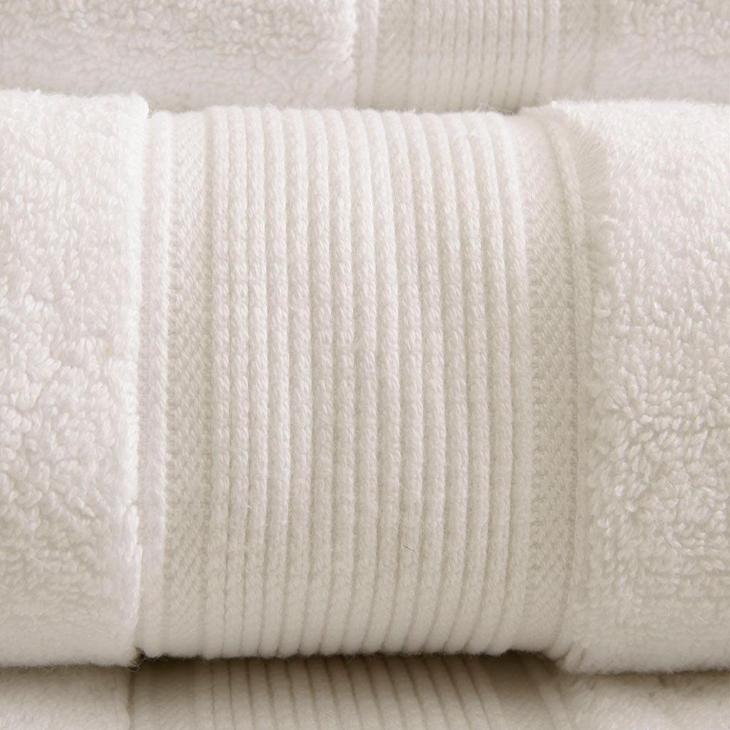 800GSM 8-Piece Towel Set Cream Olliix.com