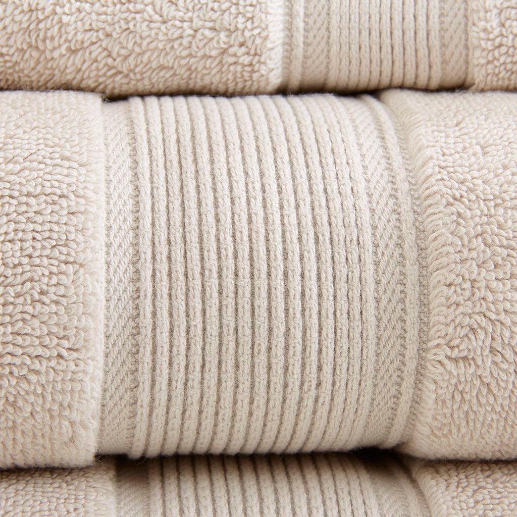 800GSM 8-Piece Towel Set Natural Olliix.com