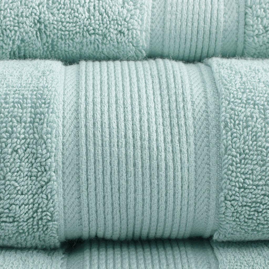 800GSM 8-Piece Towel Set Seafoam Olliix.com