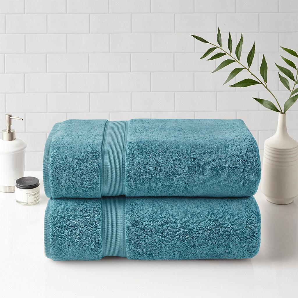 800gsm Bath Towel Aqua Olliix.com