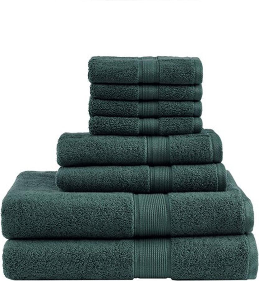 800GSM Bath Towel Dark Green Olliix.com