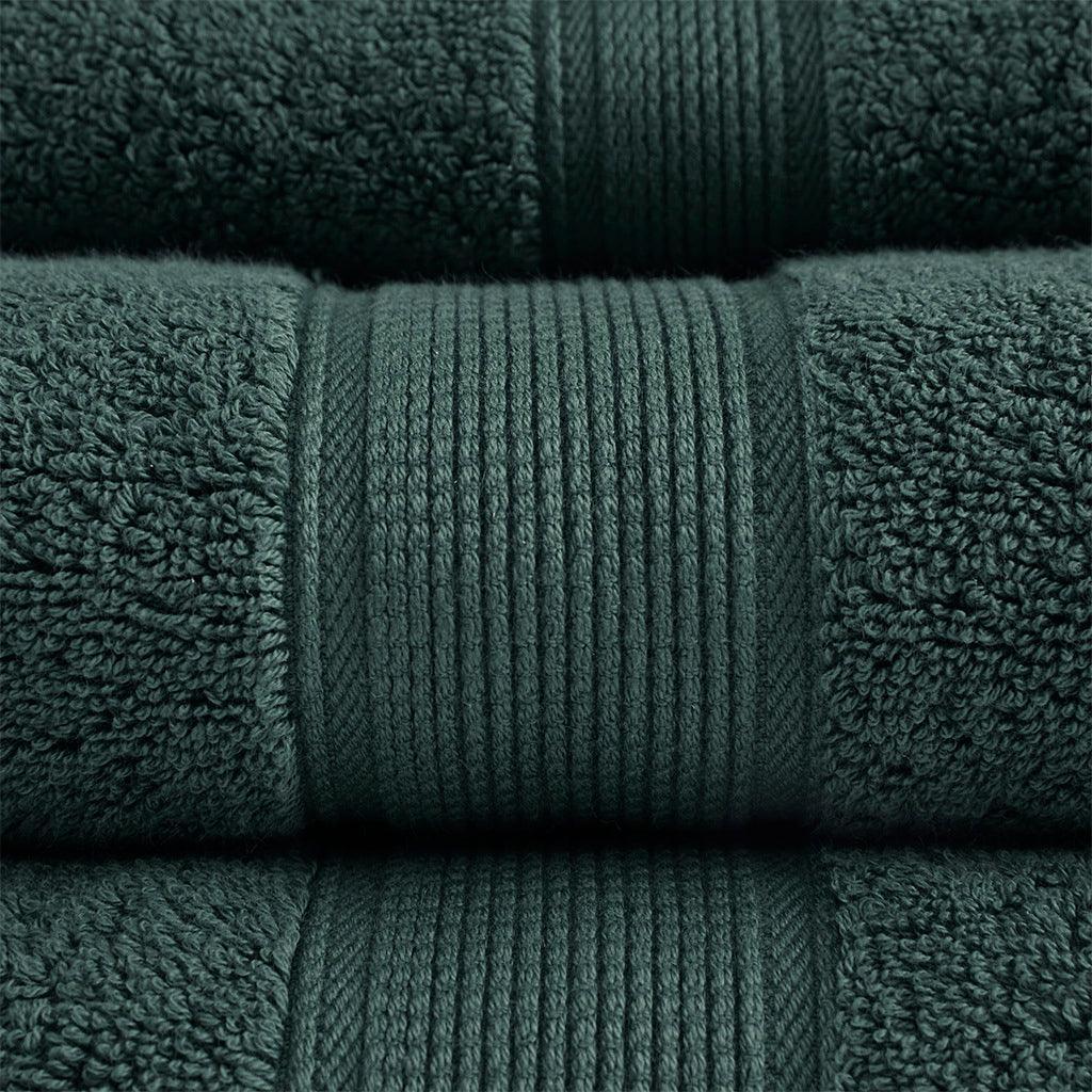 800GSM Bath Towel Dark Green Olliix.com