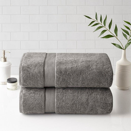 800gsm Bath Towel Grey Olliix.com