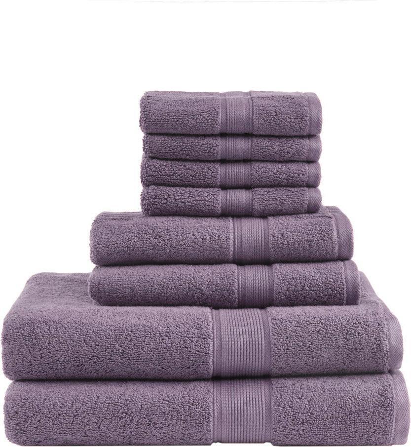 800GSM Bath Towel Light Purple Olliix.com