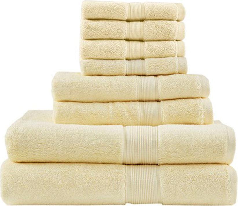 800GSM Bath Towel Yellow Olliix.com