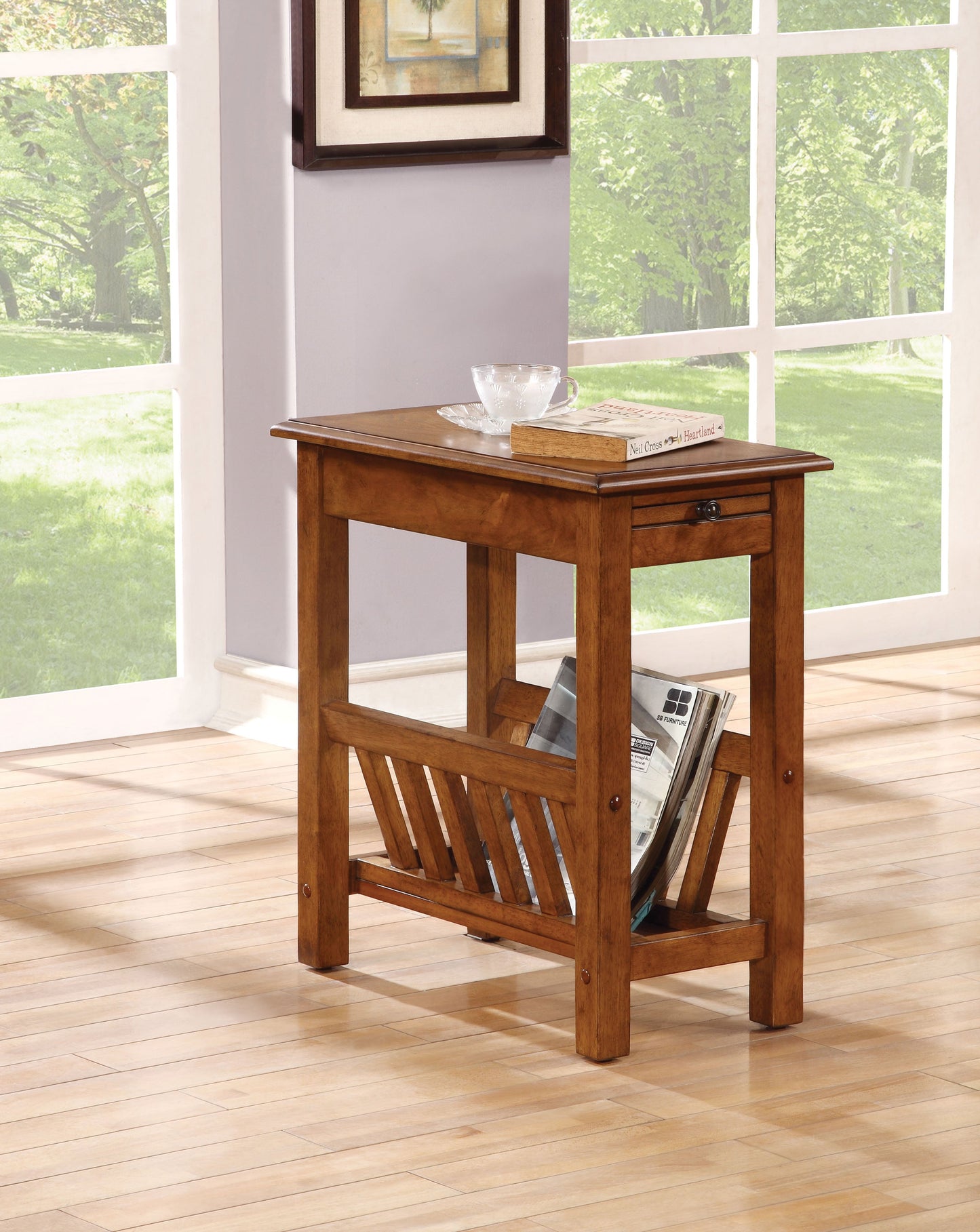 Jayme Tobacco Side Table ACME East