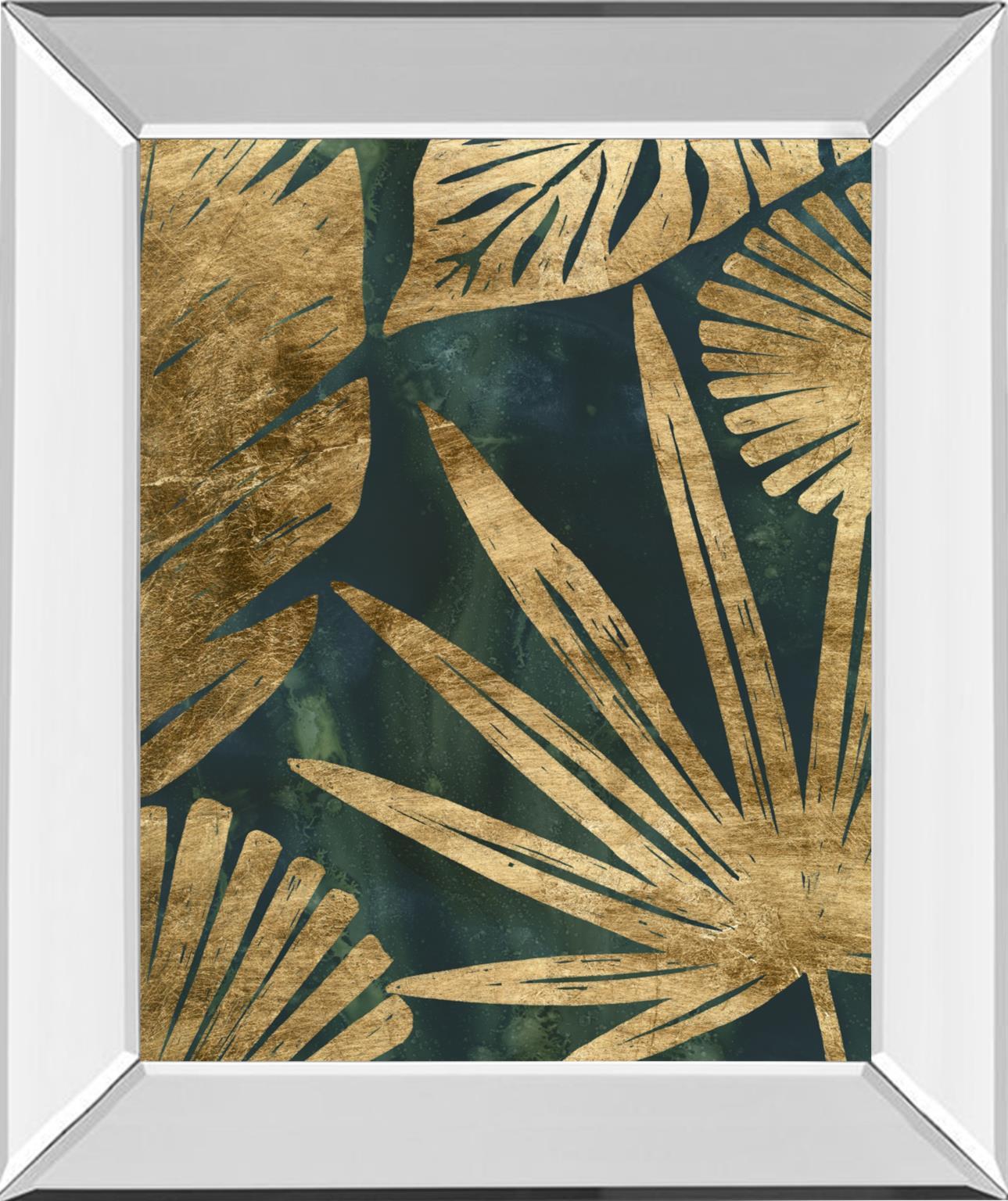 Emerald Jungle I By June Erica Vess - Light Brown Classy Art