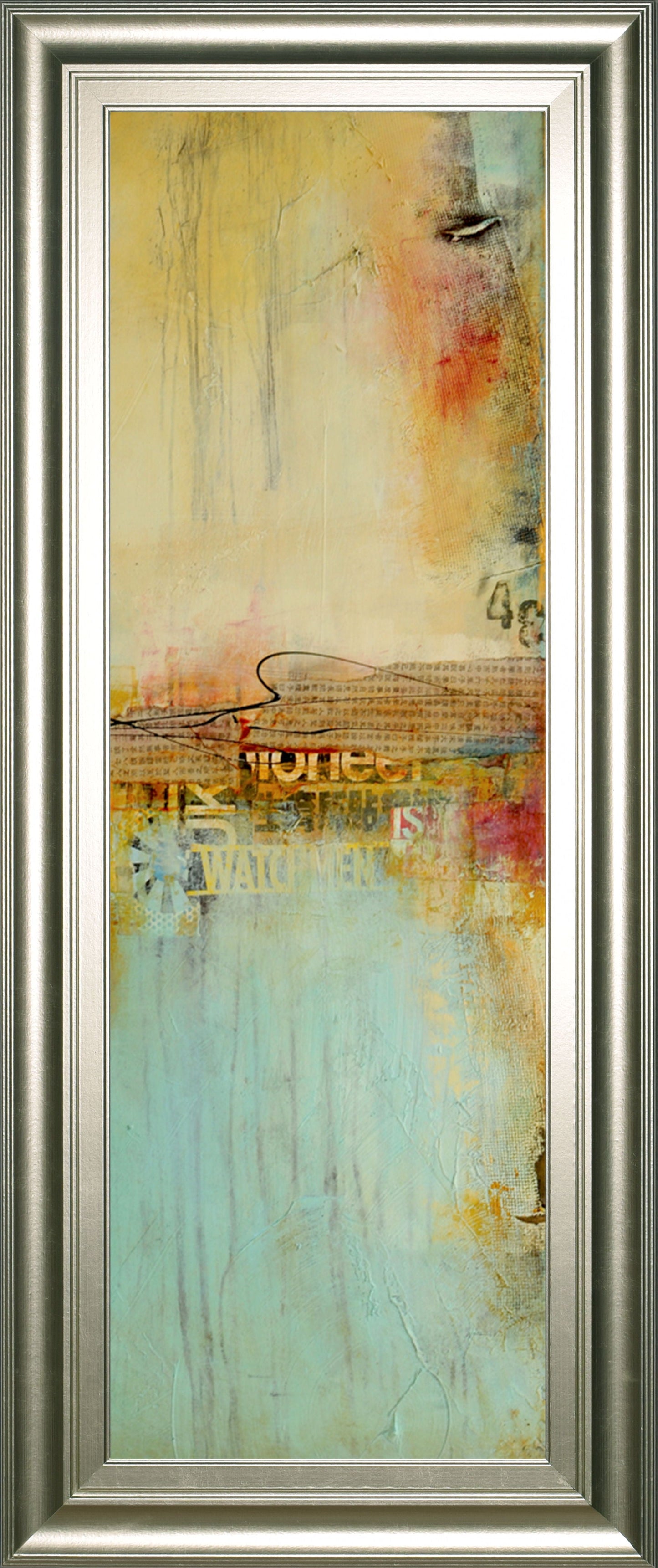 Eastside Story II By Erin Ashley - Framed Print Wall Art - Beige Classy Art