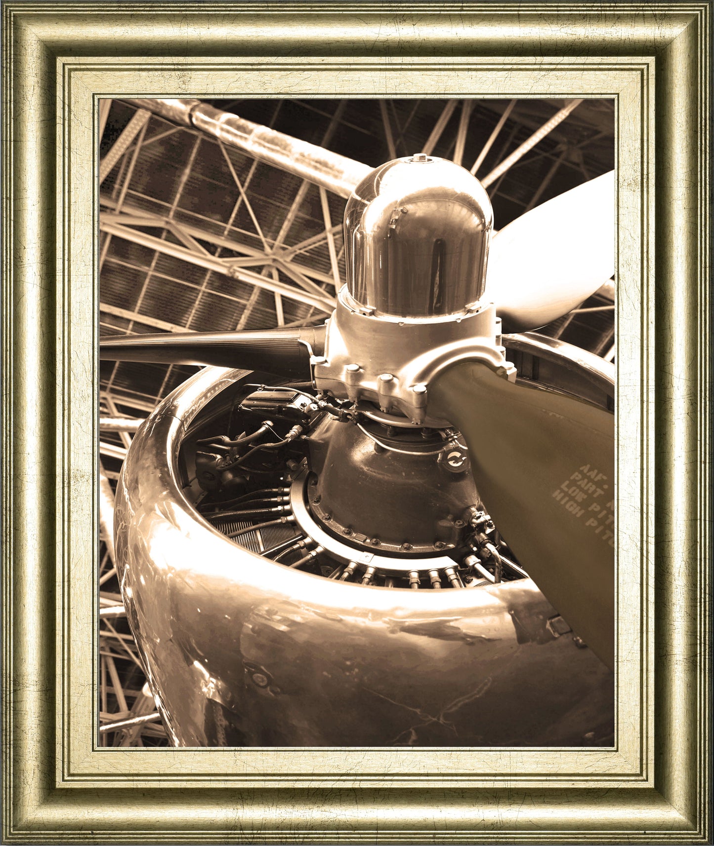 Dc4 Aircraft By Danita Delimont - Framed Print Wall Art - Gold Classy Art