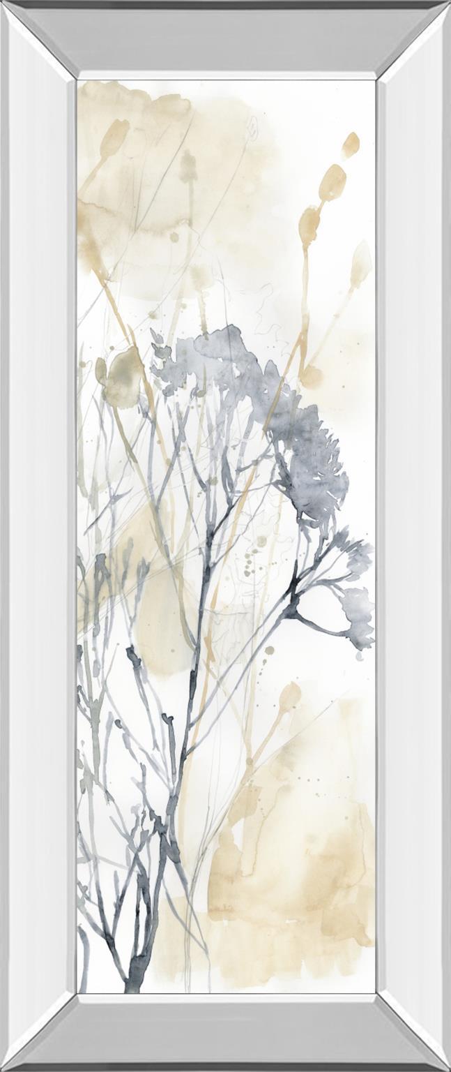 Wildflower Line Contour II By Jennifer Goldberger - Beige Classy Art