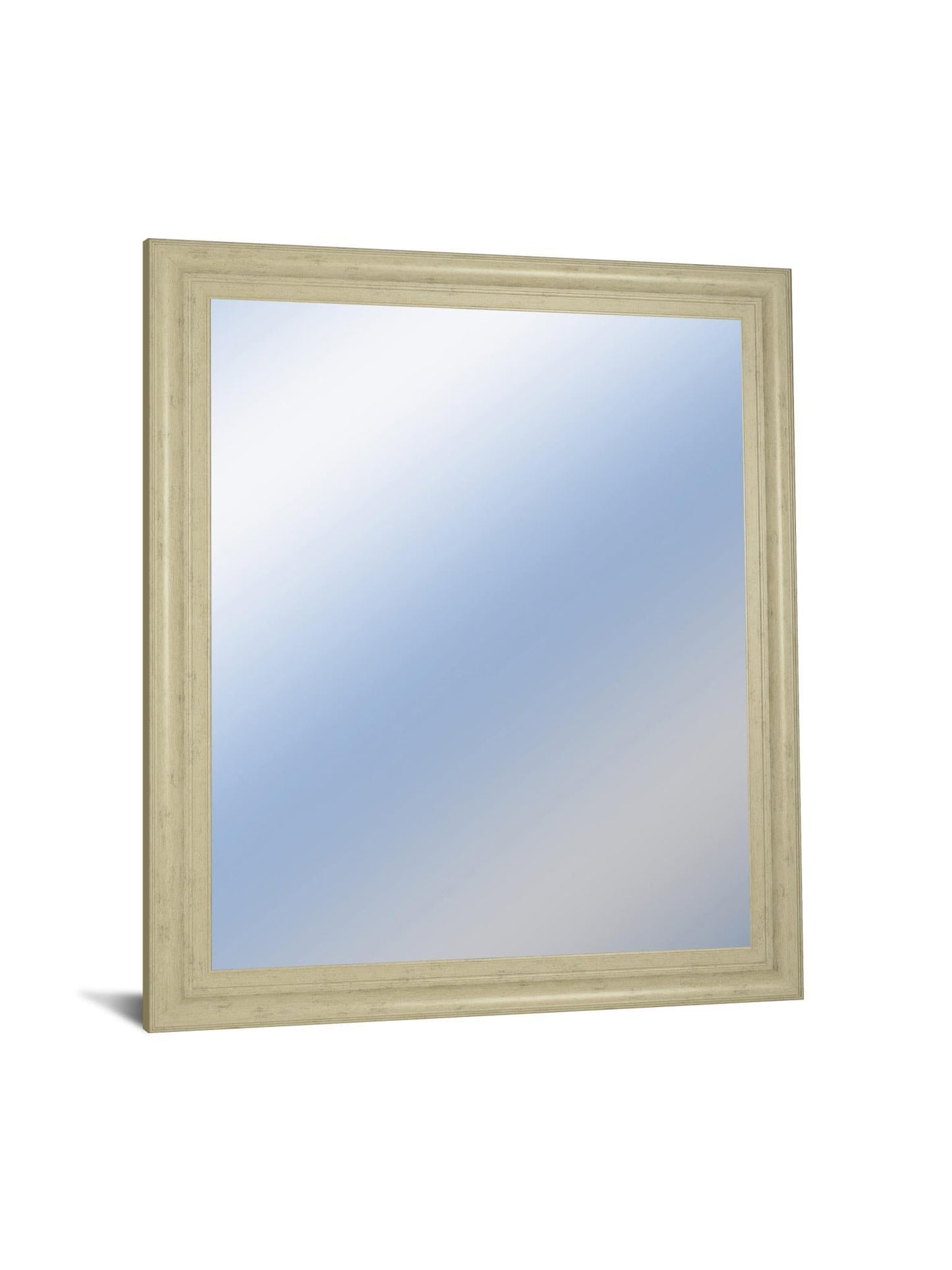 34x40 Decorative Framed Wall Mirror By Classy Art Promotional Mirror Frame #41 - Beige Classy Art