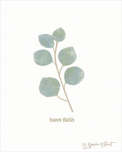 Have Faith By Annie Lapoint - Green Classy Art