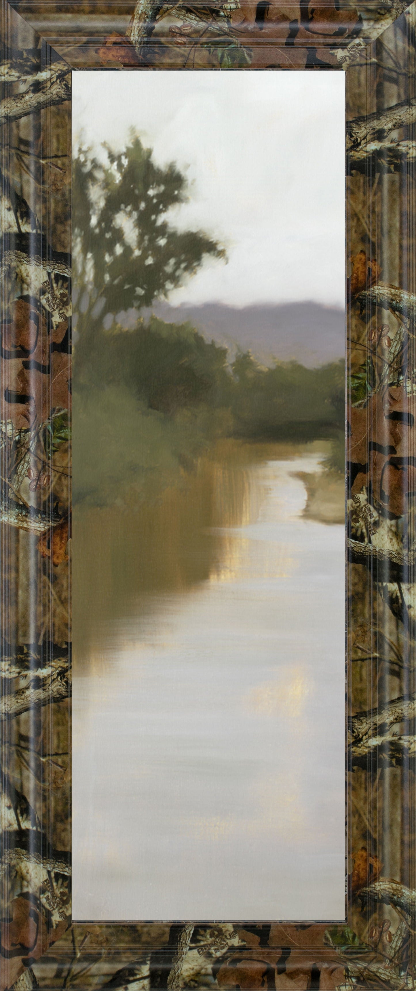 River Journey By Megan Lightell - 18 x 42 - Green Classy Art