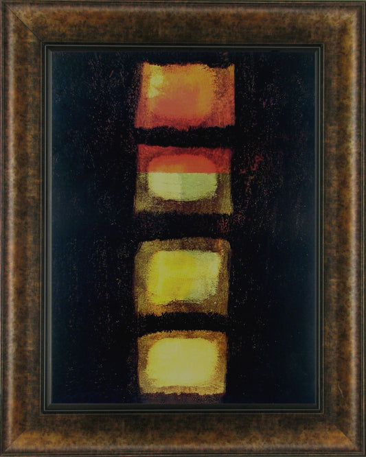 Picante II By Candice Alford - Framed Print Wall Art - Black Classy Art