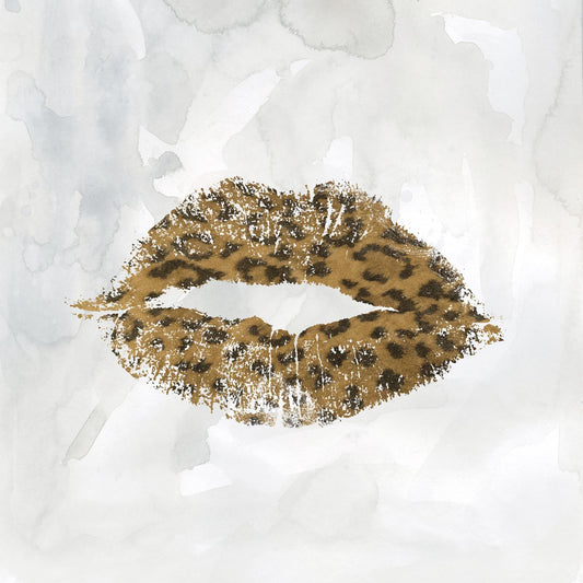 Framed - Leopard Kisses II By Carol Robinson - Light Brown Classy Art