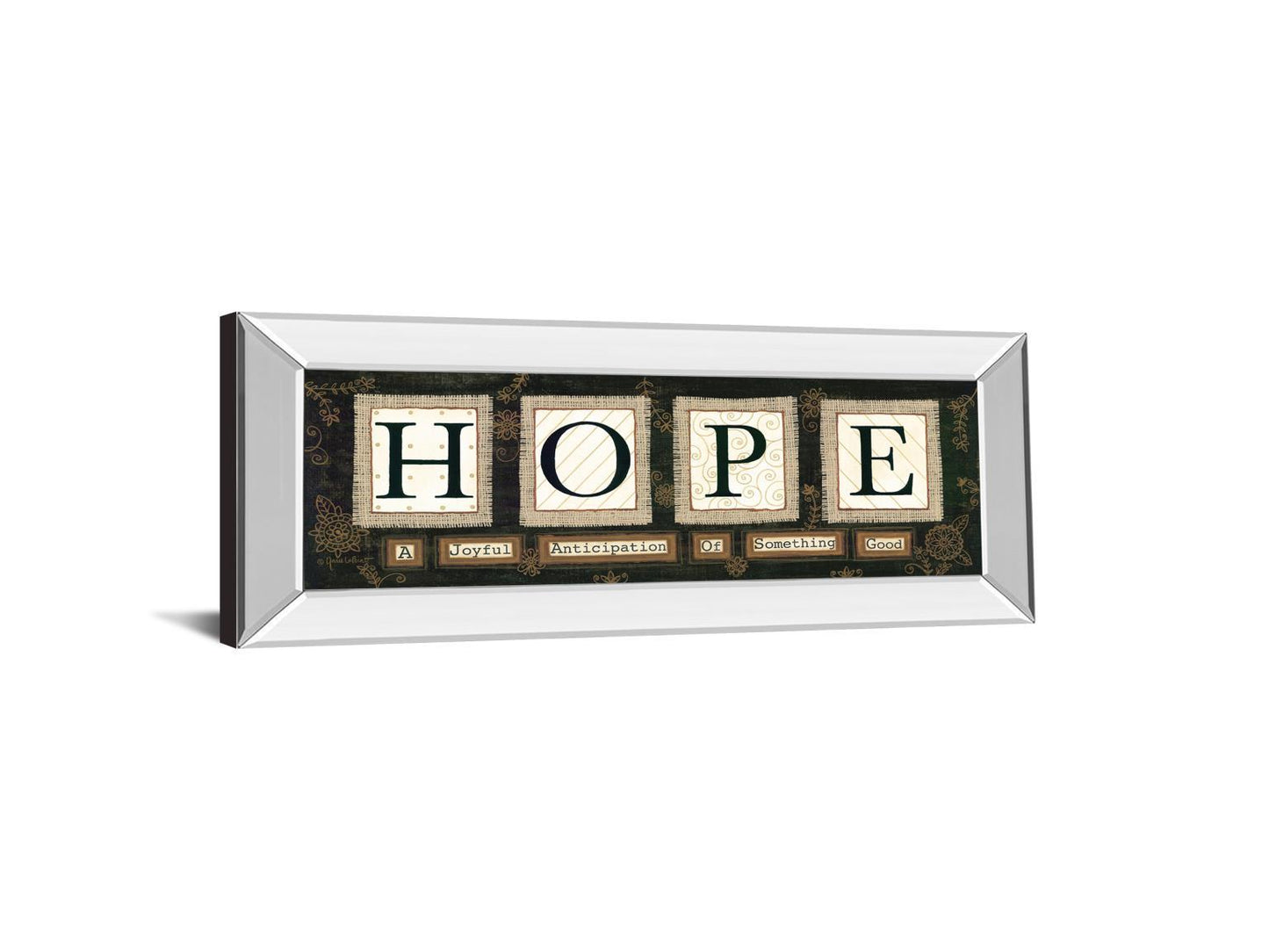 Hope By Anne Lapoint - Dark Brown Classy Art