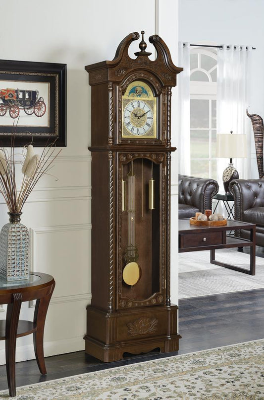 Traditional Brown Grandfather Clock Coaster Z2 Premium