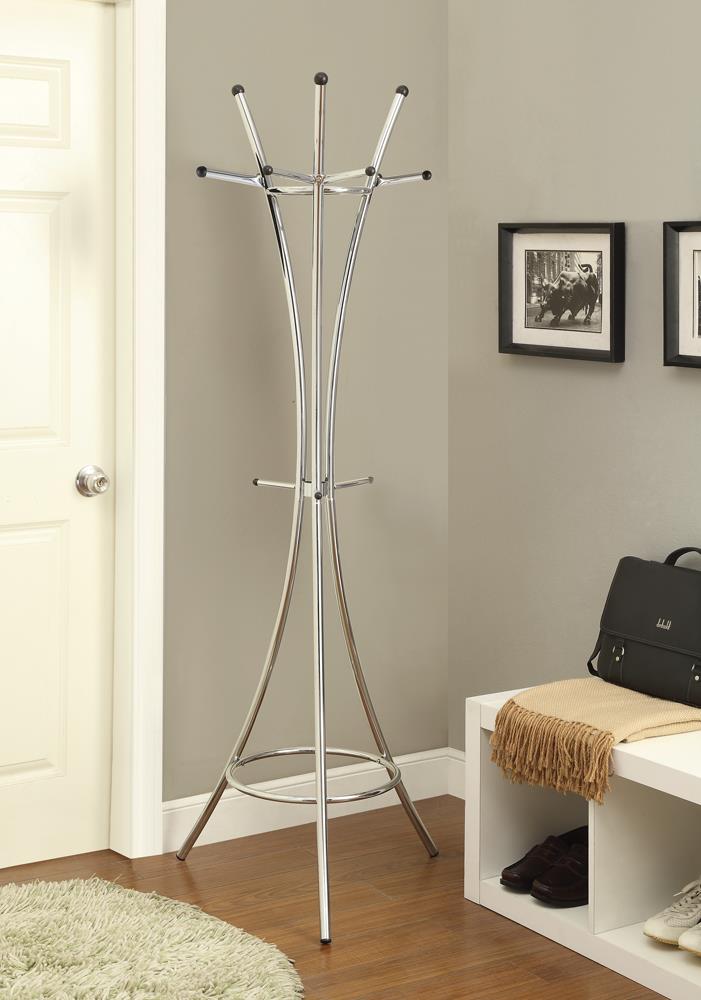 G900894 Contemporary Cappuccino Coat Rack Coaster Z2 Premium