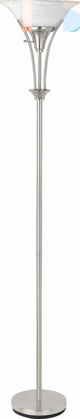 Transitional Silver Floor Lamp Coaster Z2 Premium