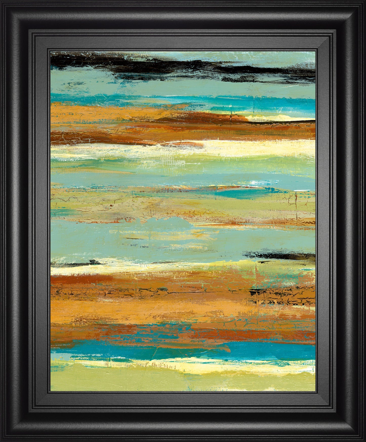 Terra Firma I By Maria Donovan - Framed Print Wall Art - Gold Classy Art