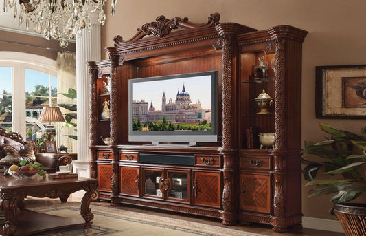 Acme Vendome Entertainment Center in Cherry 91315 ACME East