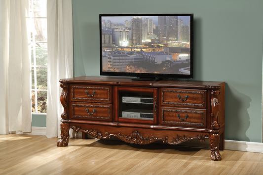 Dresden Cherry Oak TV Stand ACME East