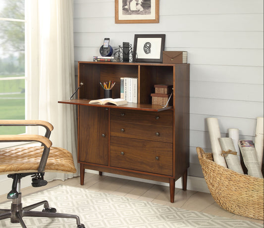 Mullener Walnut Office Armoire ACME East