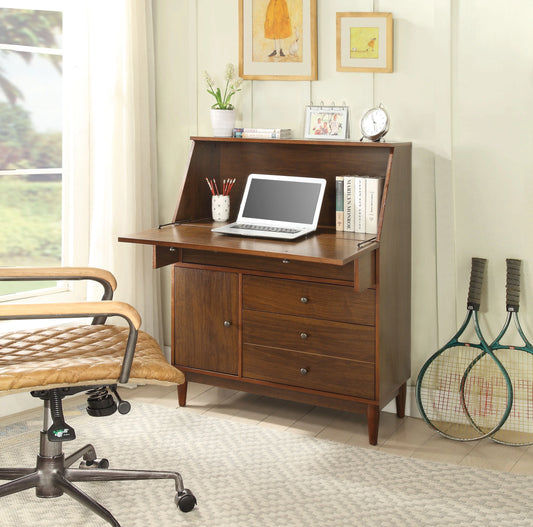 Wyanie Walnut Office Armoire ACME East