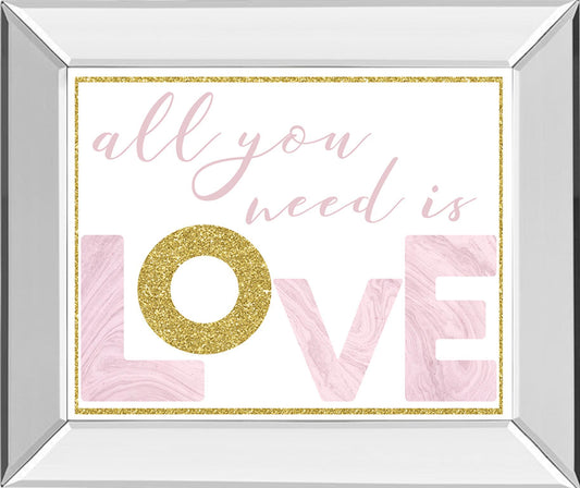 All You Need is Love By Amanda Murray - Pink Classy Art