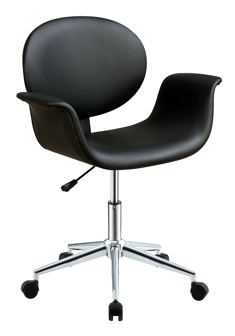 Camila Black PU Office Chair ACME East