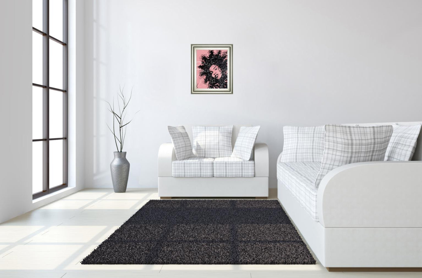 Star Il By Oksana Leadbitter - Wall Art - Pink Classy Art