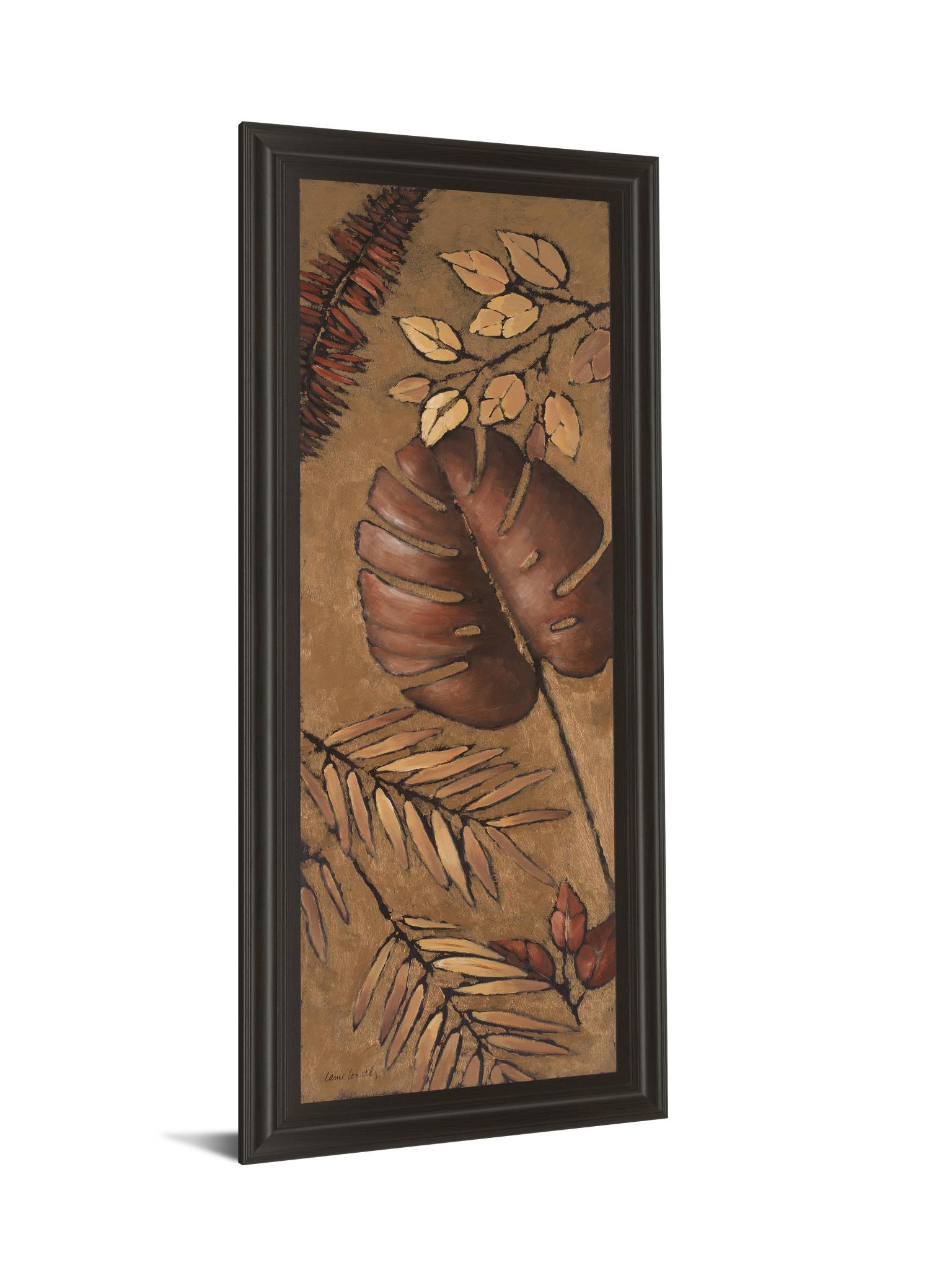 Indian Summer IV By Lanie Loreth - Framed Print Wall Art - Dark Brown Classy Art