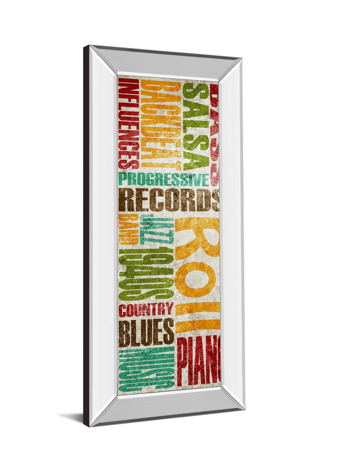 Rock & Roll By Sd Graphics Studio - Print Wall Art - Blue Classy Art