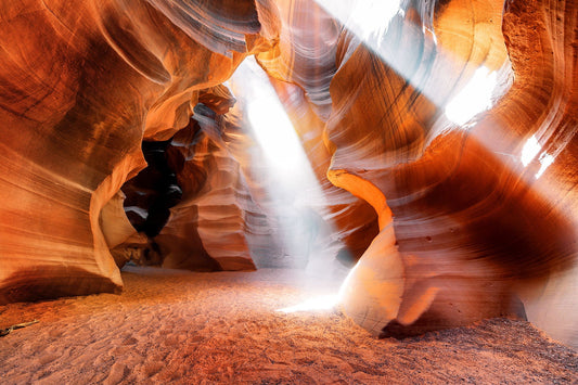 Antelope Canyon - Orange Classy Art