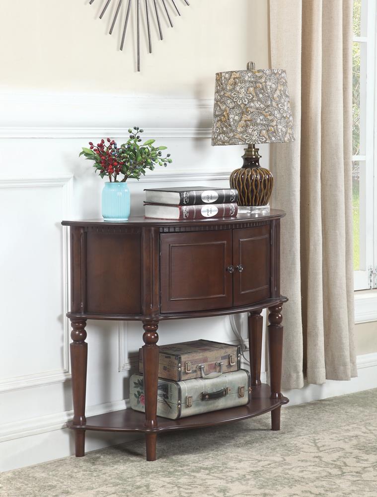 Traditional Brown Console Table Coaster Z2 Premium