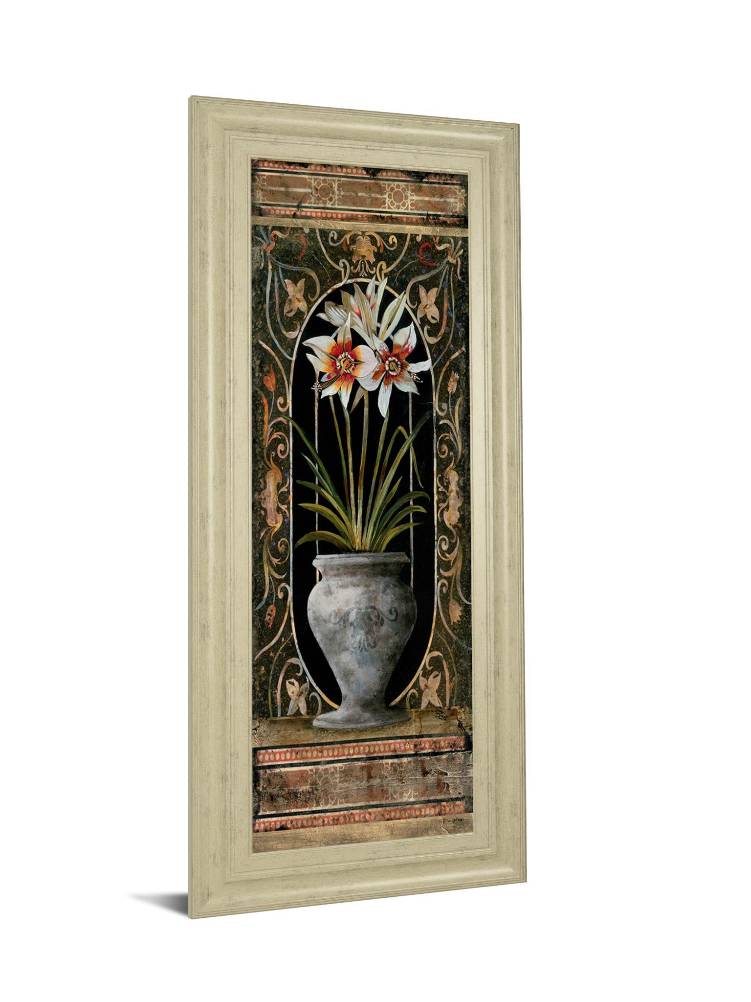 Blanco Botanical Il By Douglas - Framed Print Wall Art - Gold Classy Art