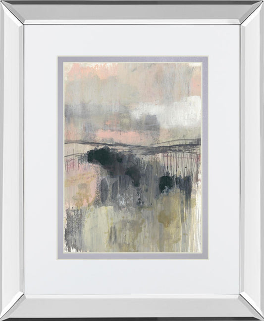 Blush Horizon II By Jennifer Goldberger - Dark Gray Classy Art