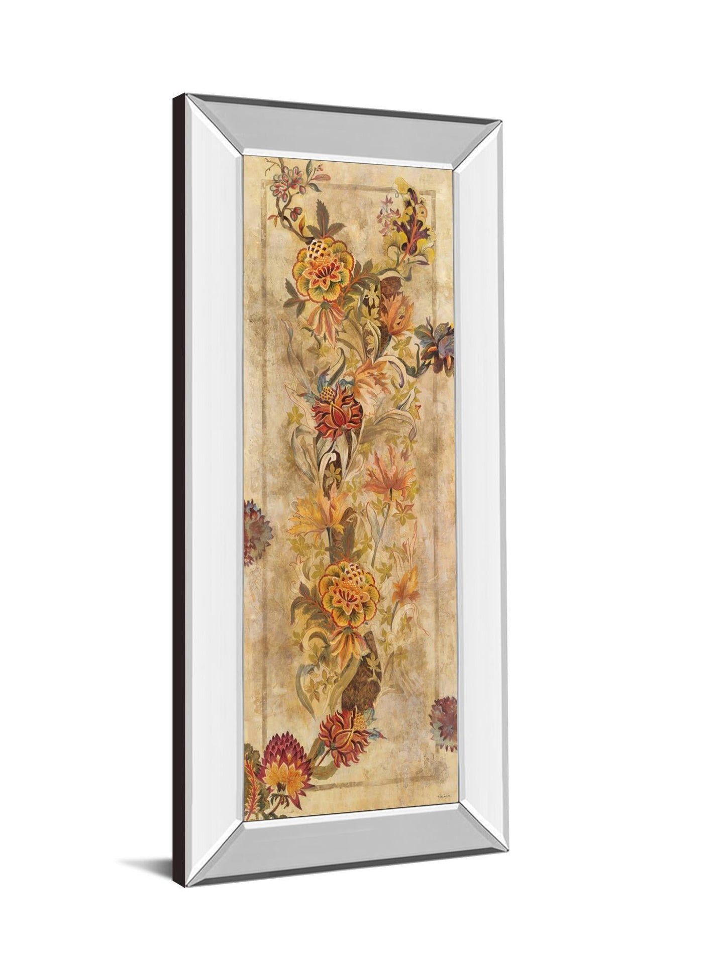 Fleur Delicate Il By Georgie - Print Wall Art - Beige Classy Art