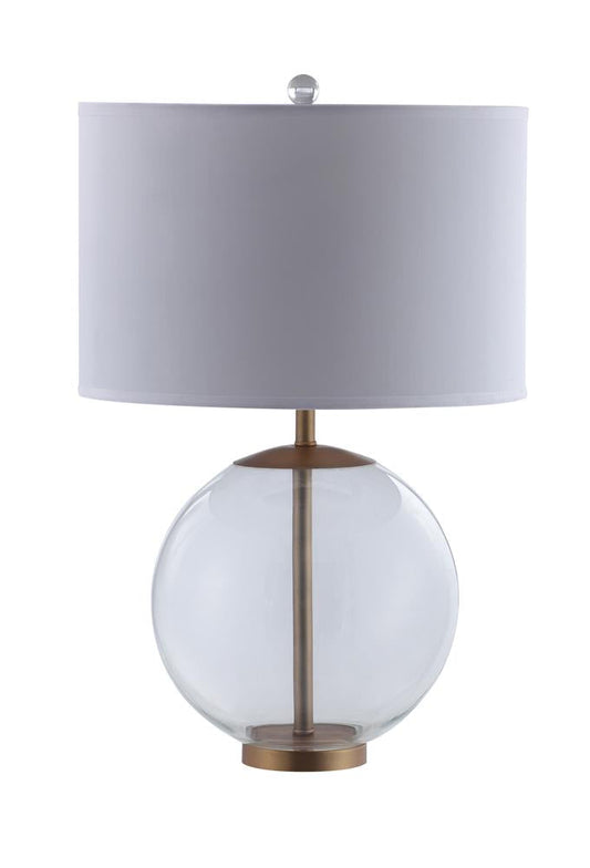 White and Clear Table Lamp Coaster Z2 Premium