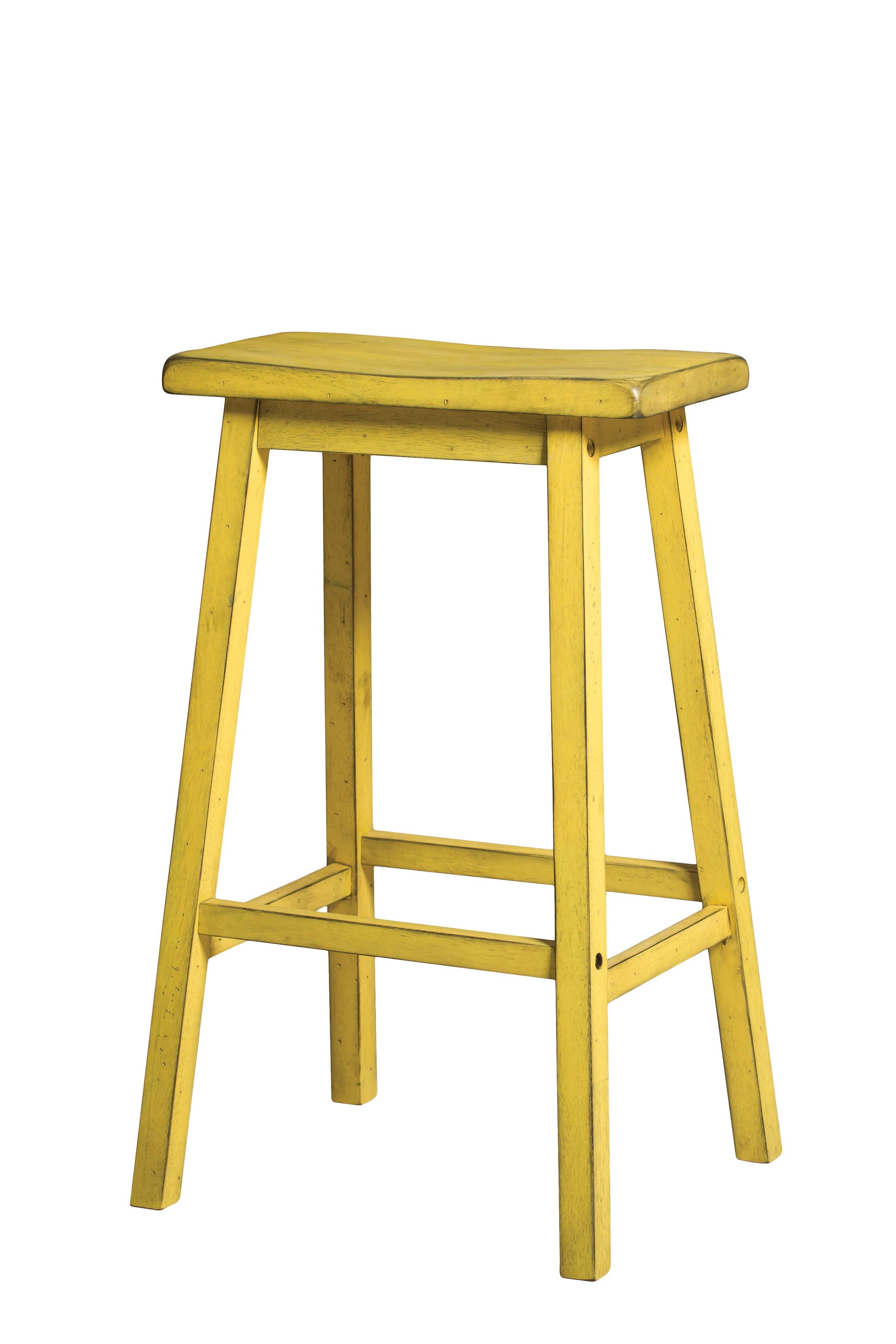 Gaucho Antique Yellow Bar Stool ACME East