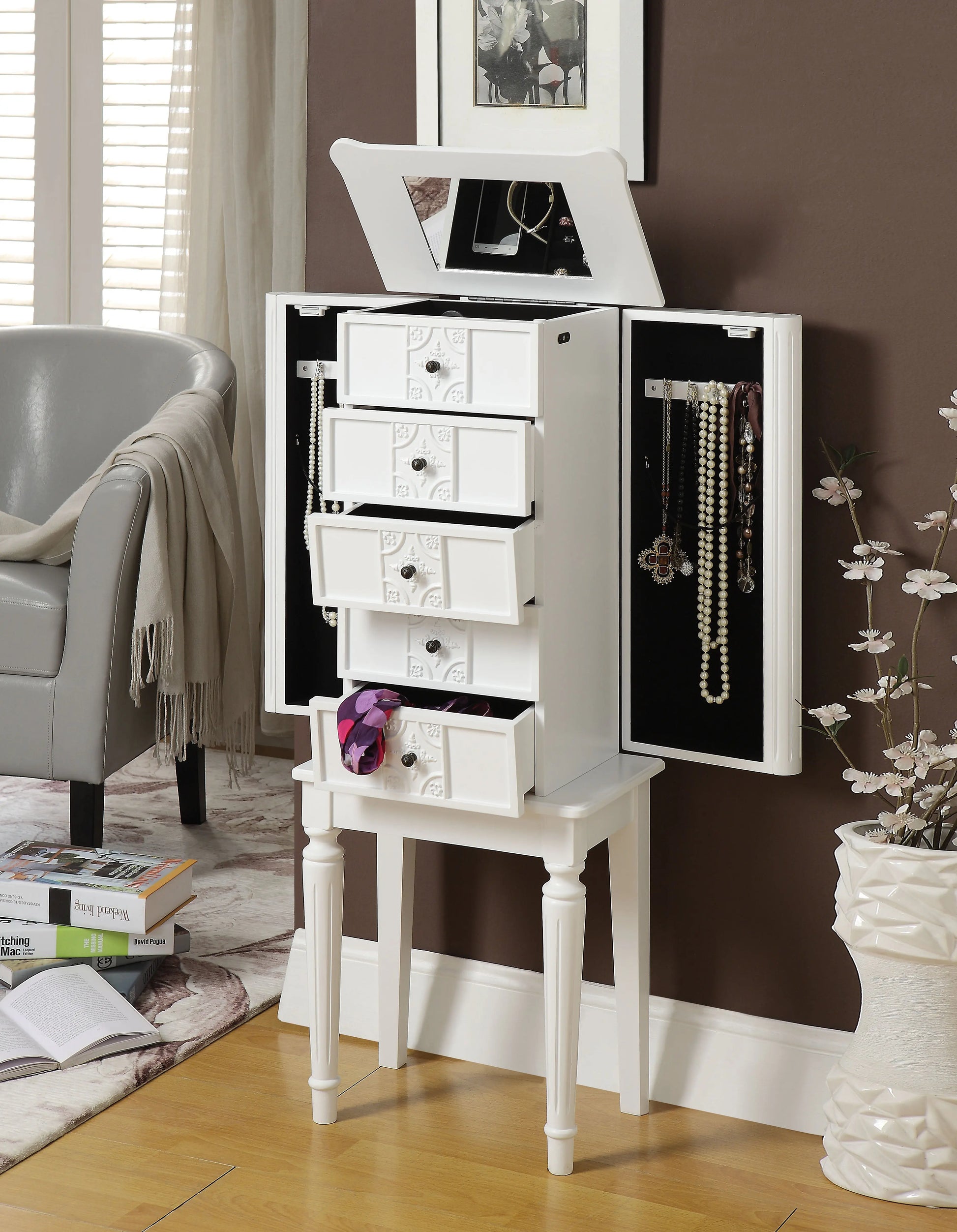 Tammy White Jewelry Armoire ACME East