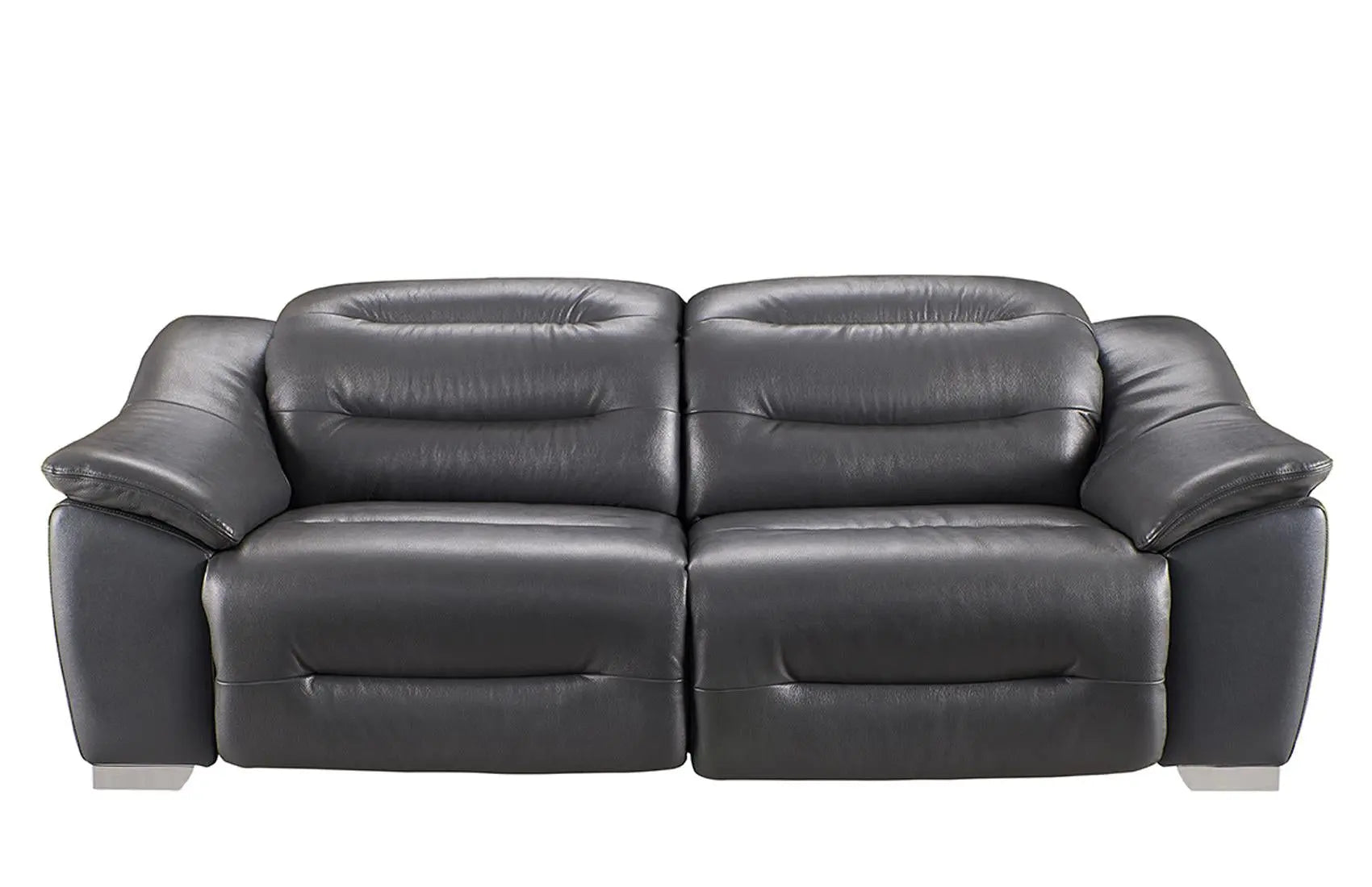 972 Modern Sofa and Loveseat in Dark Grey Color by ESF Furniture ESF Furniture