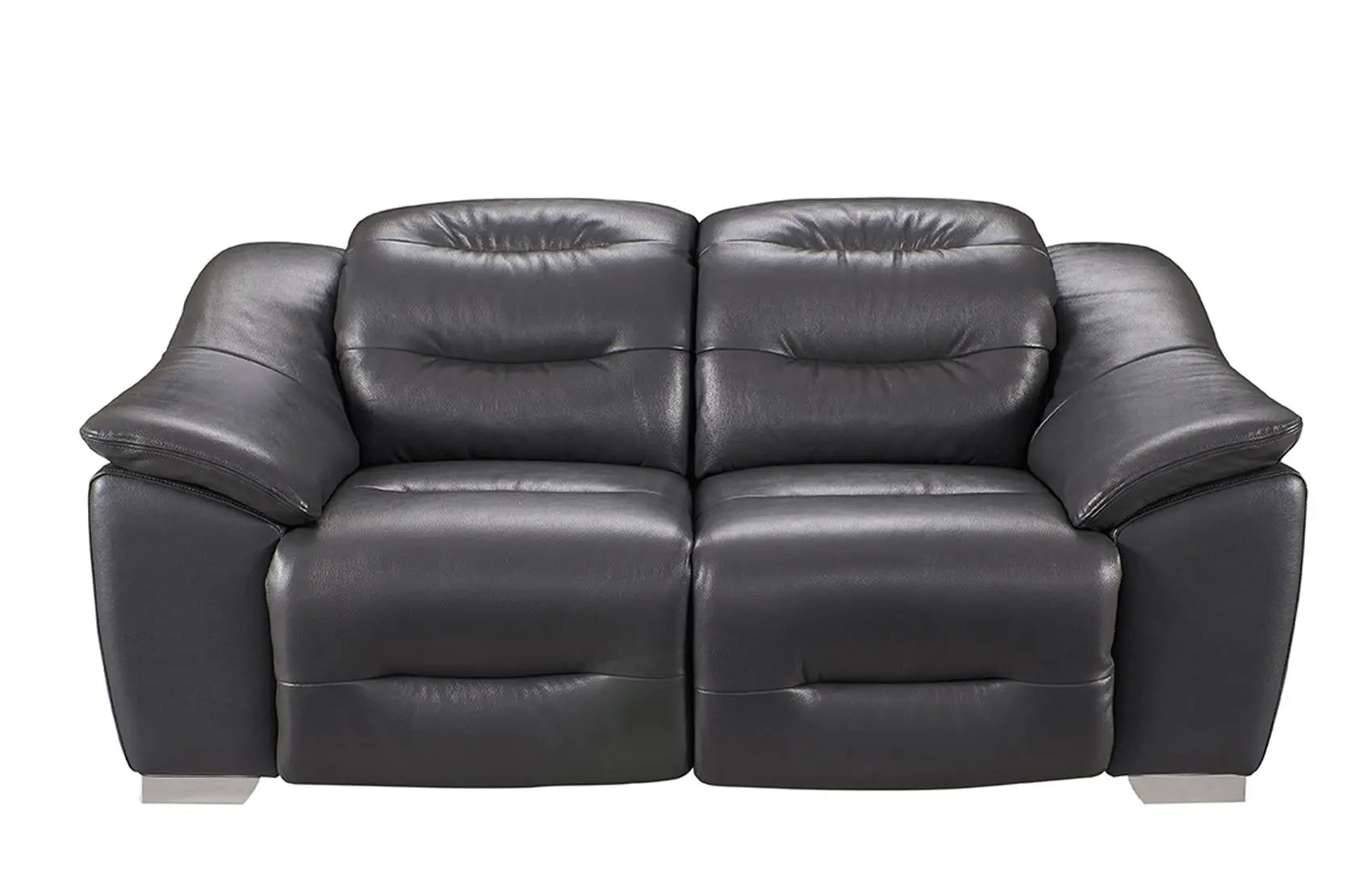 972 Modern Sofa and Loveseat in Dark Grey Color by ESF Furniture ESF Furniture