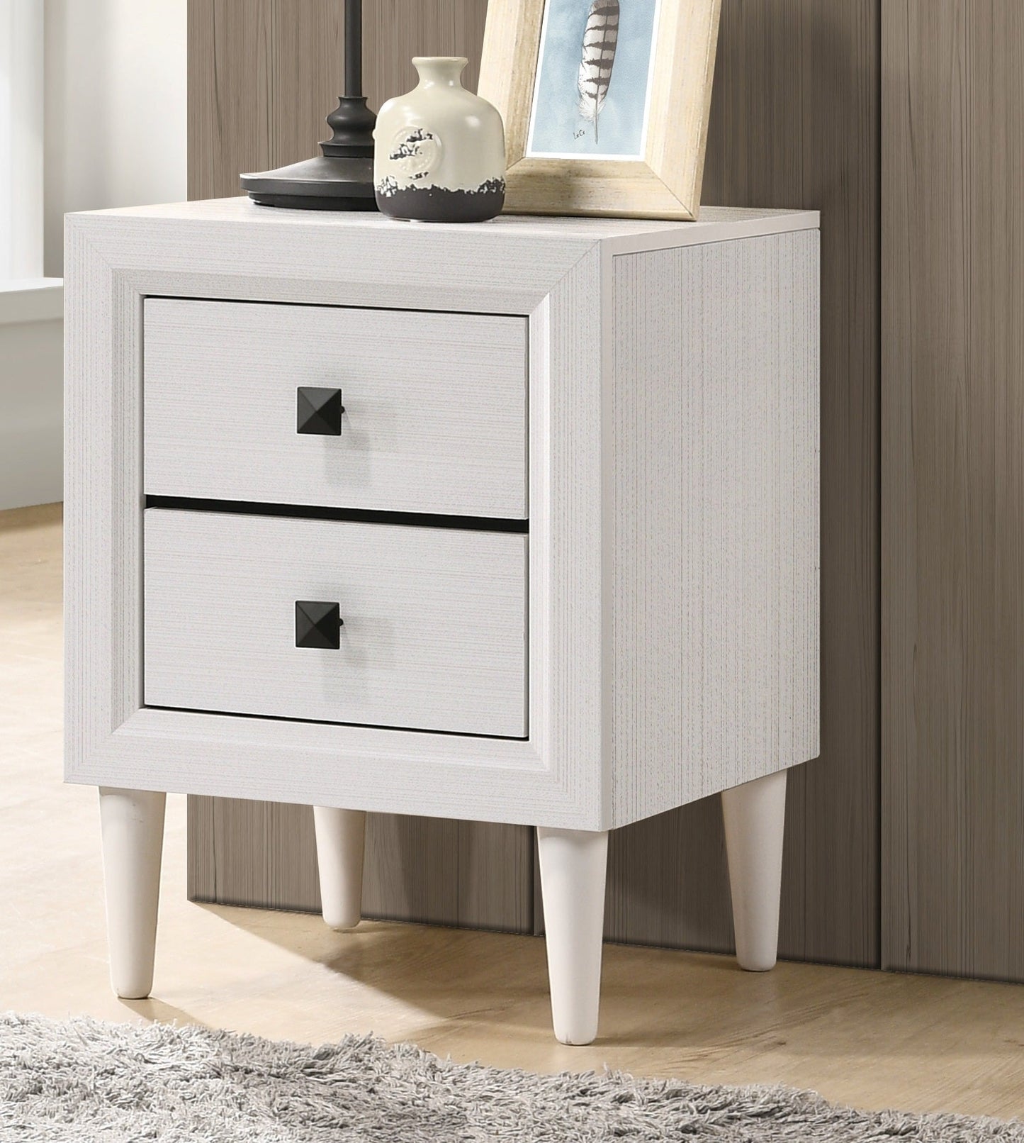 Oaklee White Accent Table ACME East