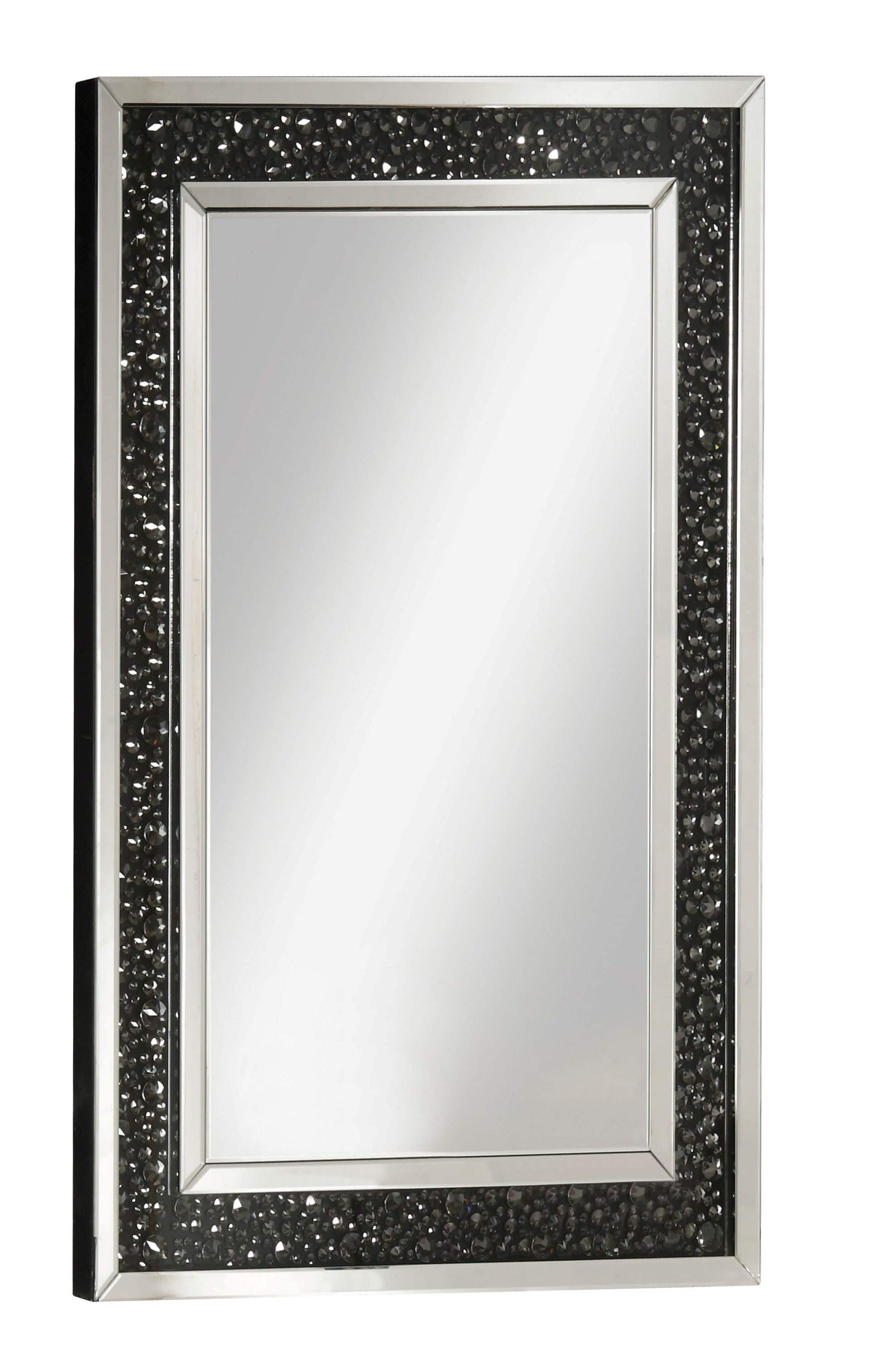 Noor Mirrored & Faux GemStones Wall Decor ACME East